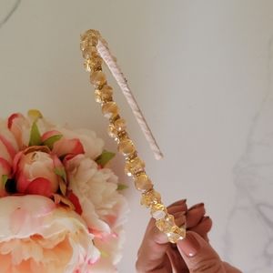 LUXURY Headband with Gold Crystals